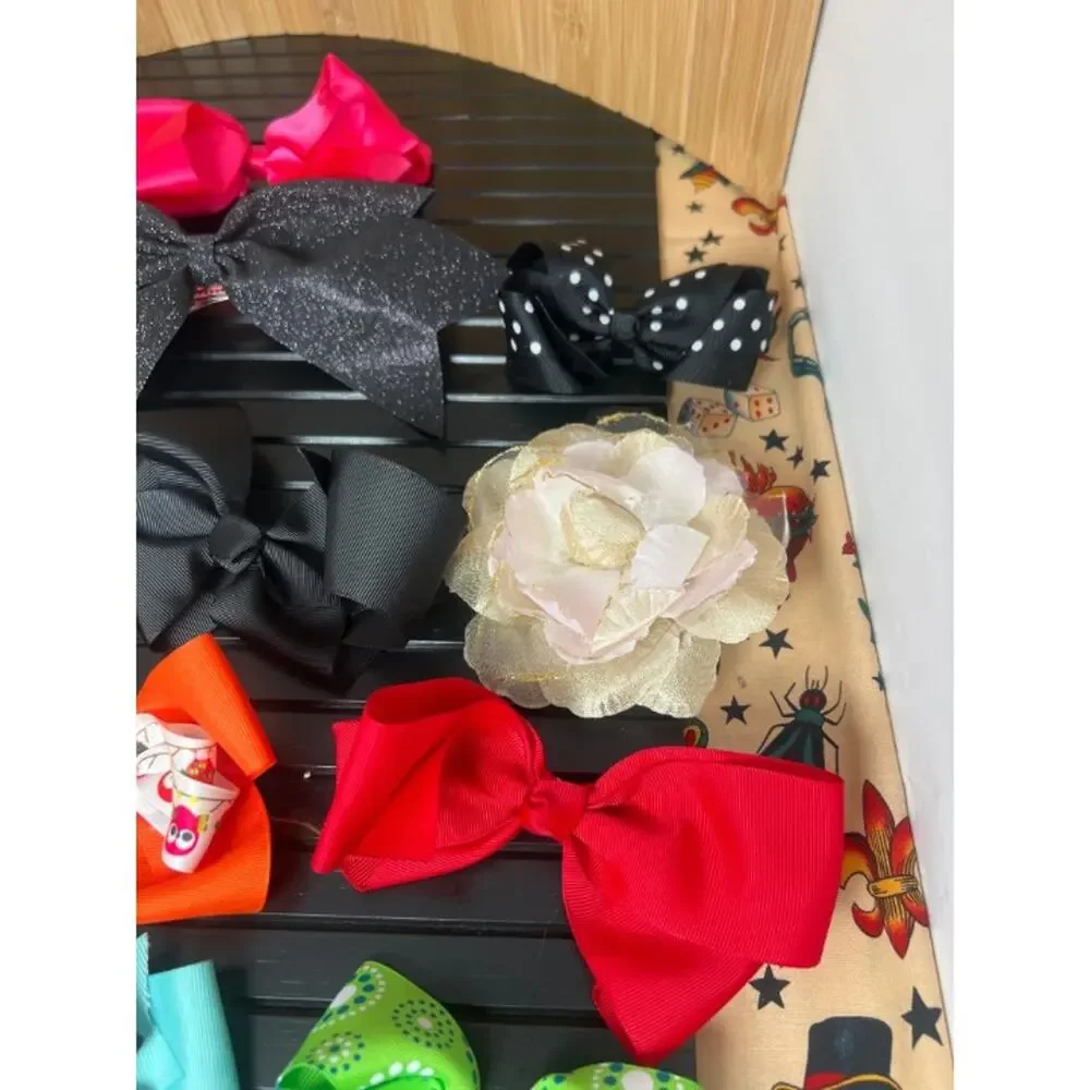 Bundle Of 18 Girls Hair Bows Perfect For Back To School BTS